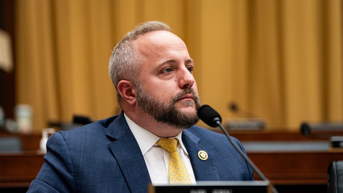 Representative Russell Fry, a Republican from South Carolina, during a House Judiciary Committee hearing in Washington, DC, US, on Tuesday, March 12, 2024.