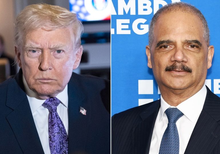 Trump highlights comments by 'Obama sycophant' Eric Holder, continues pressing Senate GOP to nix filibuster