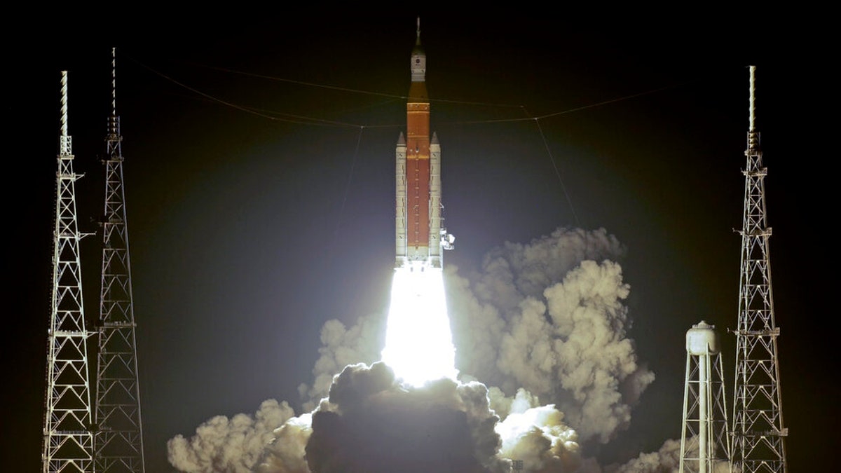 NASA's new moon rocket.