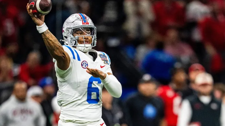 Trinidad Chambliss NFL Draft projection: Why Ole Miss' star QB isn't expected to be a top pick