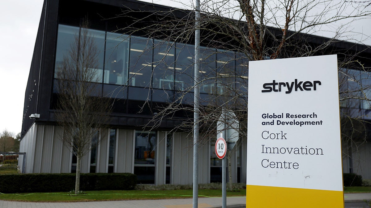 Stryker medical technology sign in Ireland