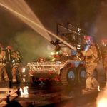Robot firefighters enter burning buildings first