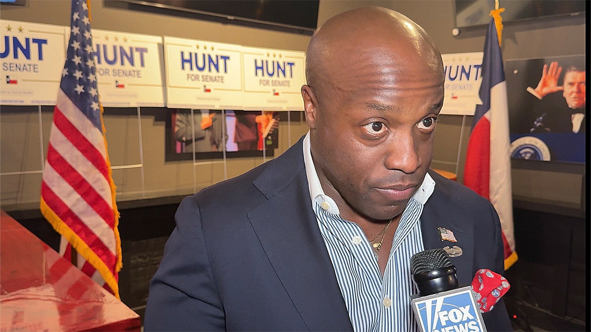 Republican Senate candidate Rep. Wesley Hunt