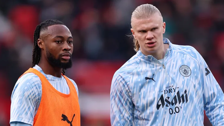 Antoine Semenyo and Erling Haaland