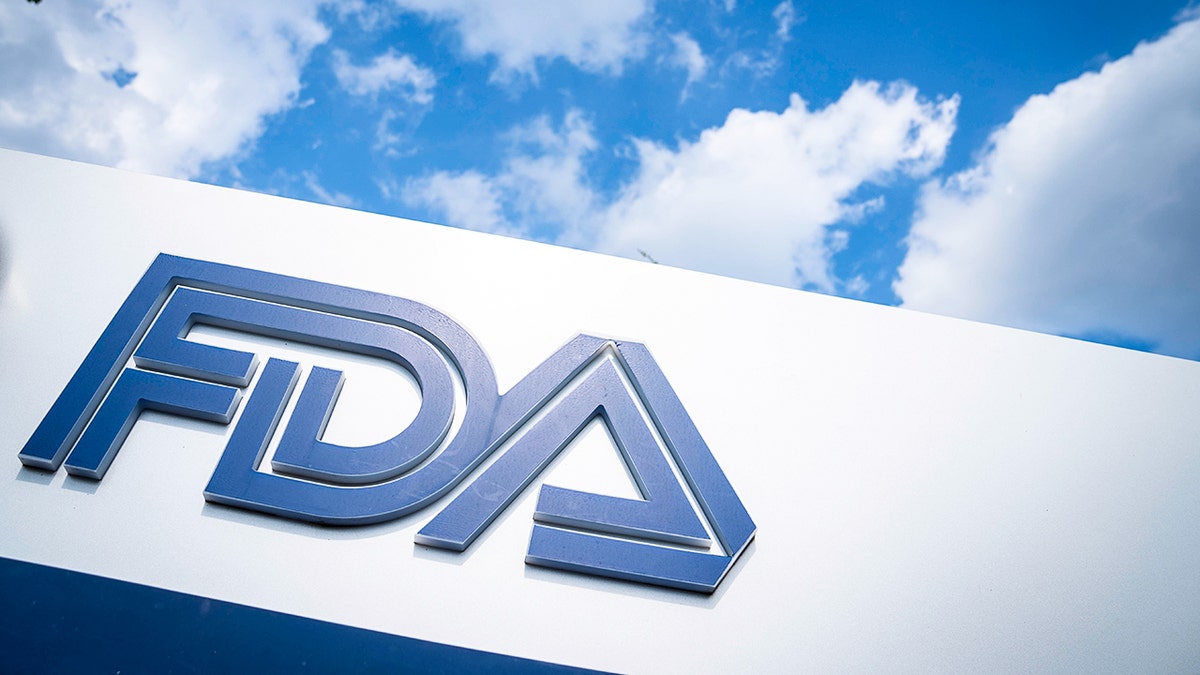 FDA logo displayed on a screen