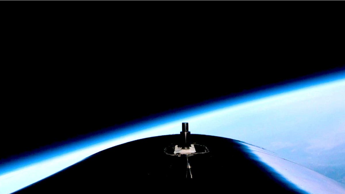 A view of Earth from the edge of space
