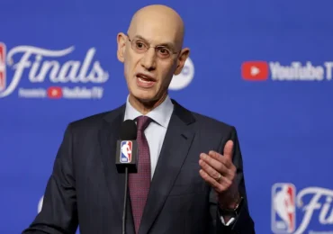 Adam Silver gives opinion on state of officiating and flopping in the NBA
