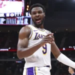 Bronny James, Lakers fans have extra reason to enjoy demise of Celtics, Jaylen Brown