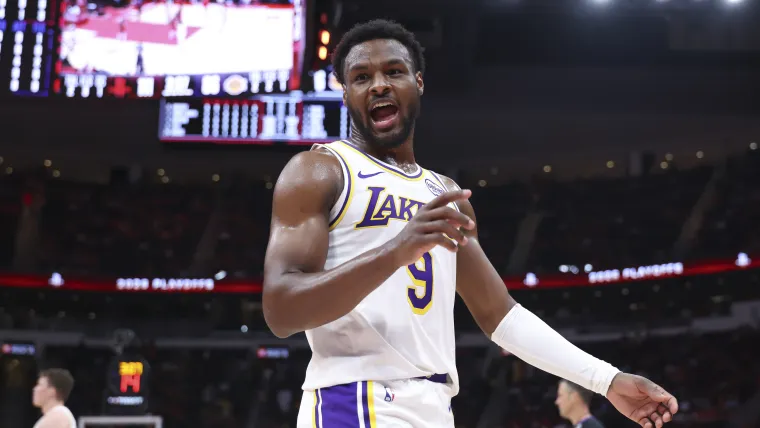Bronny James, Lakers fans have extra reason to enjoy demise of Celtics, Jaylen Brown