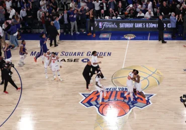 The Knicks pulled off the improbable when they had a chance of 99.6% chance of losing