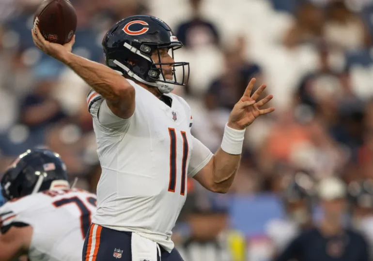 Case Keenum gets an unlikely Monday night start with Bears facing Eagles