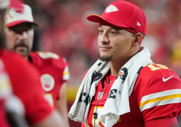 Patrick Mahomes' pregame 'vodka shot' isn't what it seems