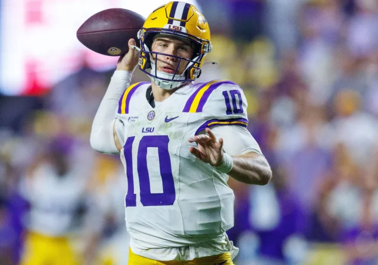 What we know about Sam Leavitt’s injury status for LSU vs. Ole Miss